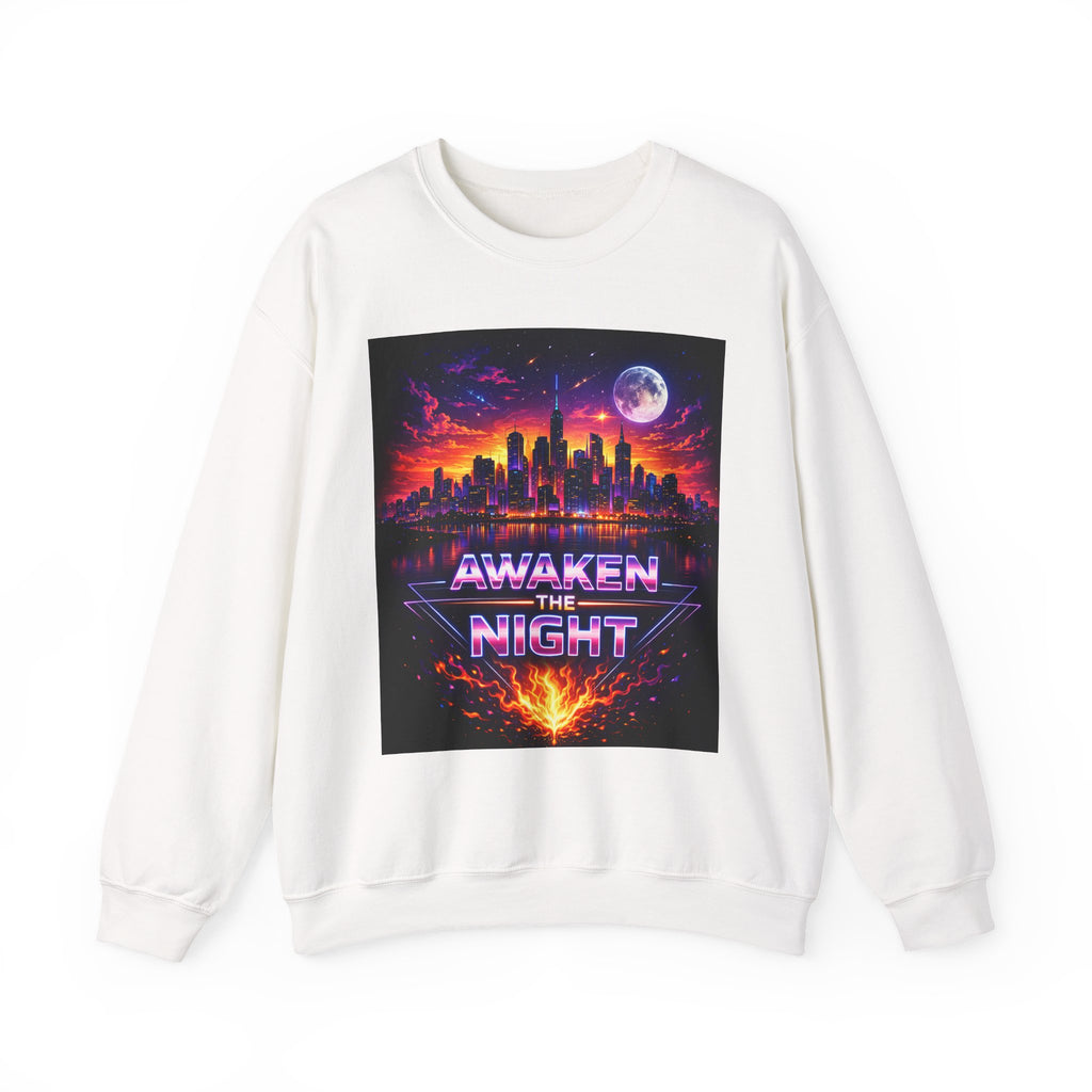 Awaken the Night Sweatshirt-Sweatshirt-Everwave Co Apparel