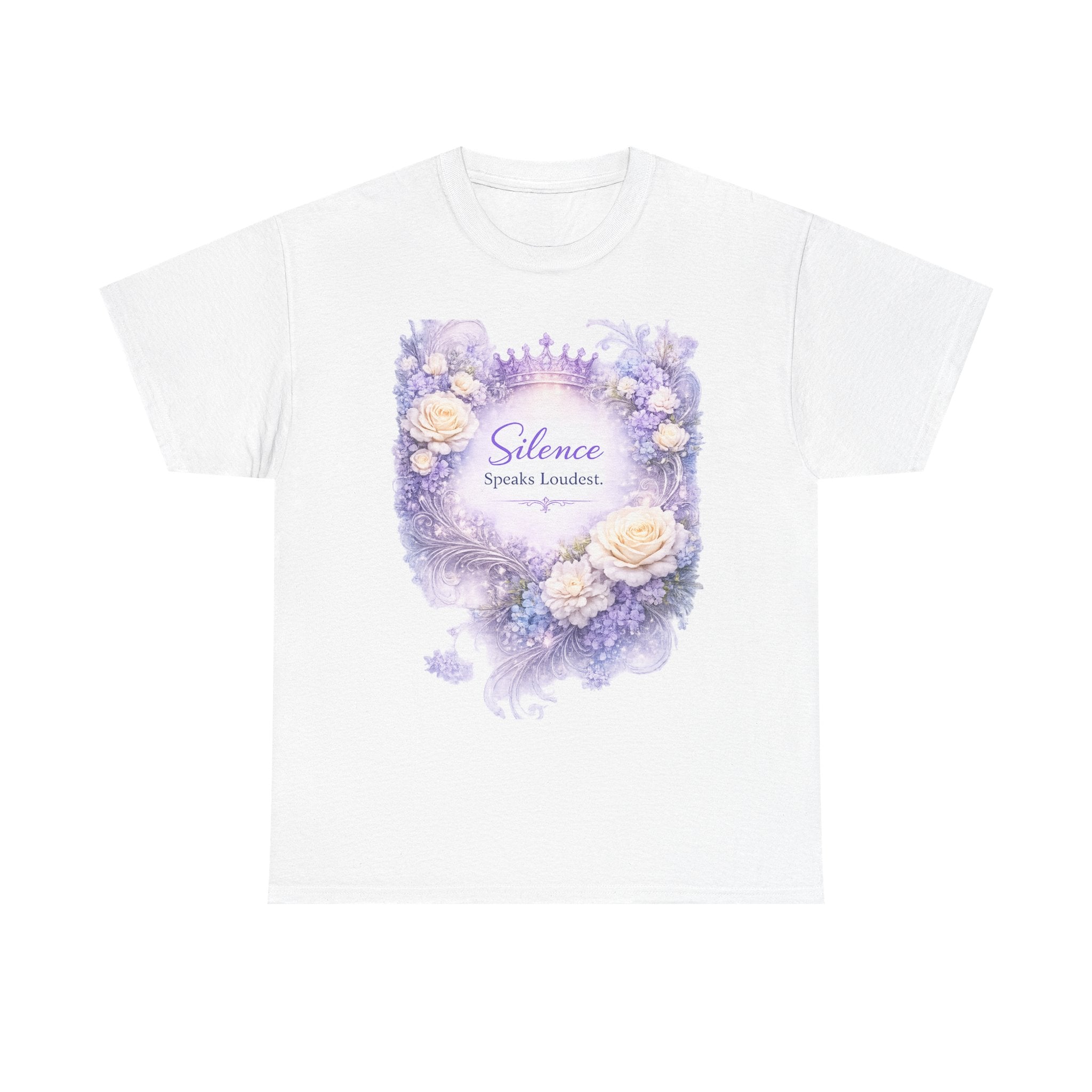 Floral 'Shine' Inspirational Tee