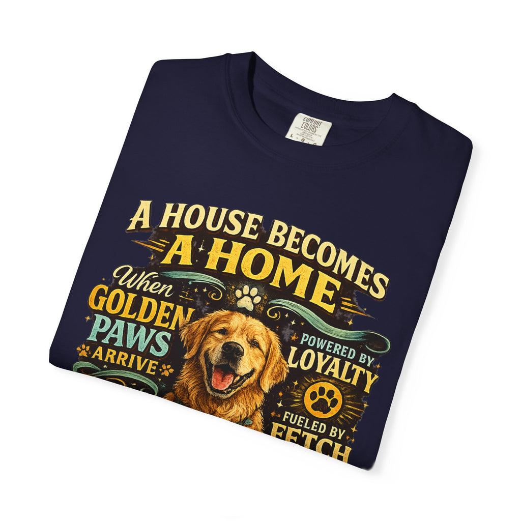 Golden Retriever Dog Mom & Dog Dad T-Shirt