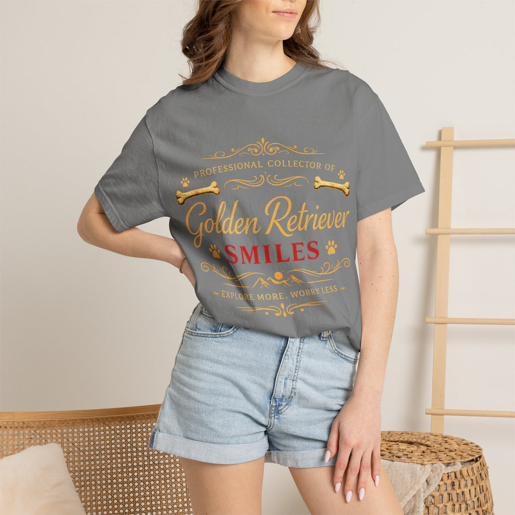 Golden Retriever Smiles T-Shirt