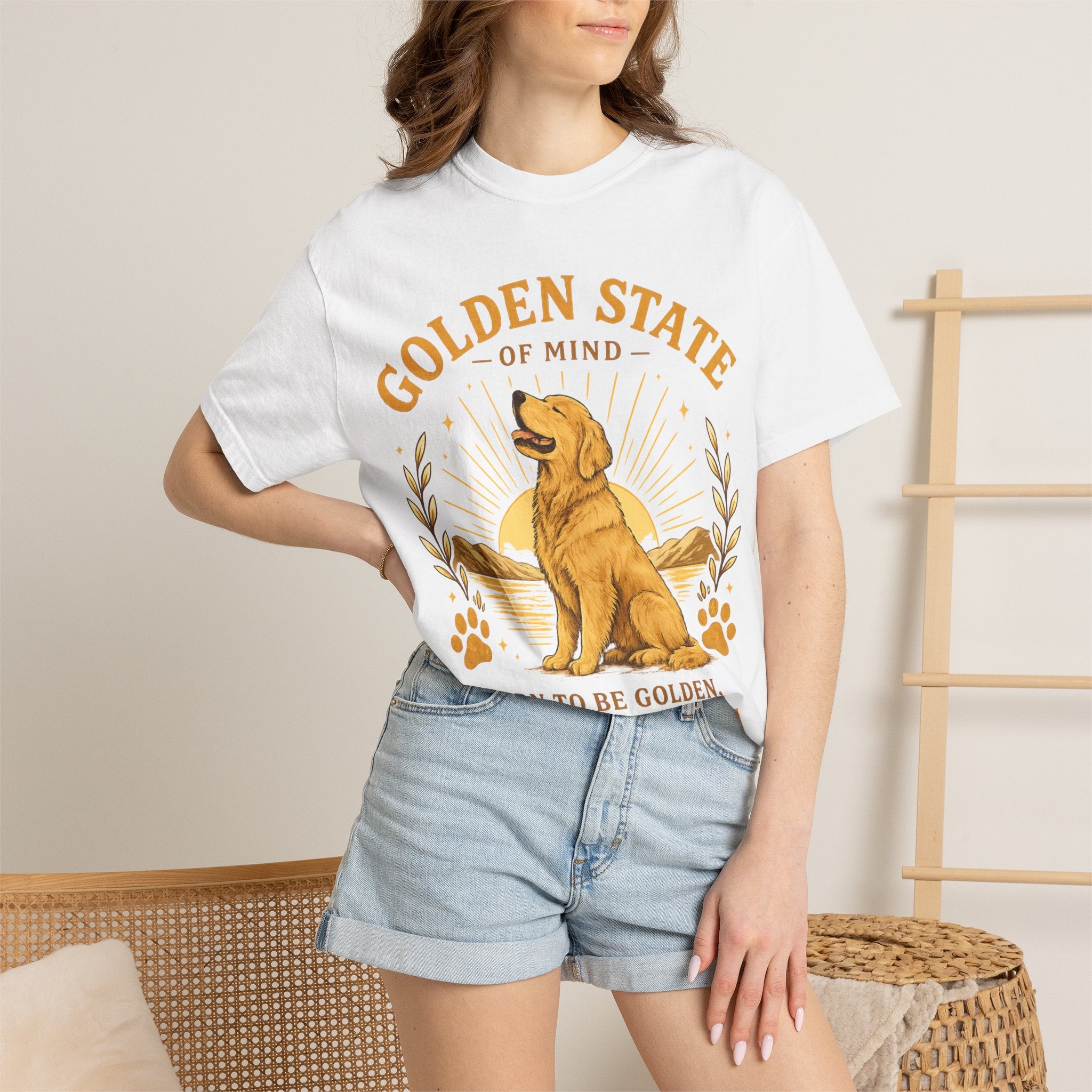 Golden Retriever Dog Lover T-Shirt for Men & Women