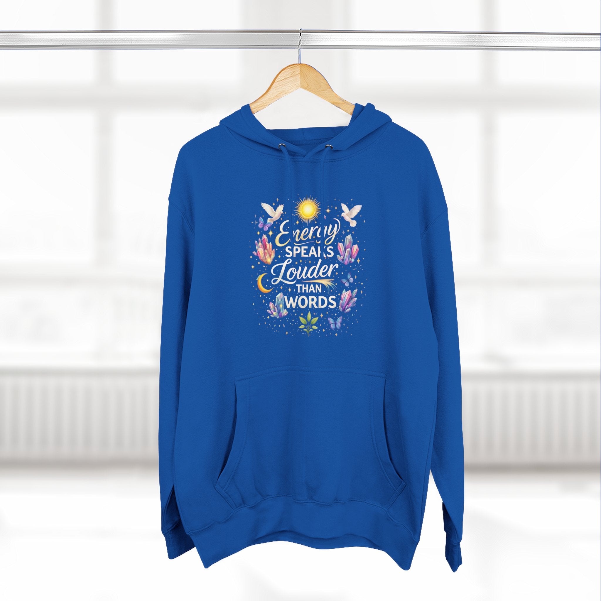 Celestial Floral Hoodie-Hoodie-Everwave Co Apparel