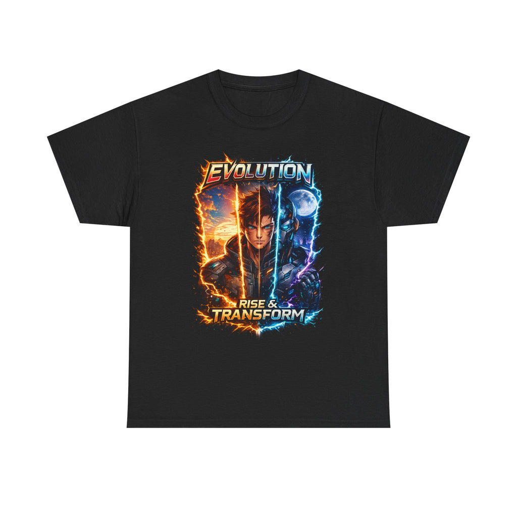 Evolution Rise & Transform Graphic Tee-T-Shirt-Everwave Co Apparel