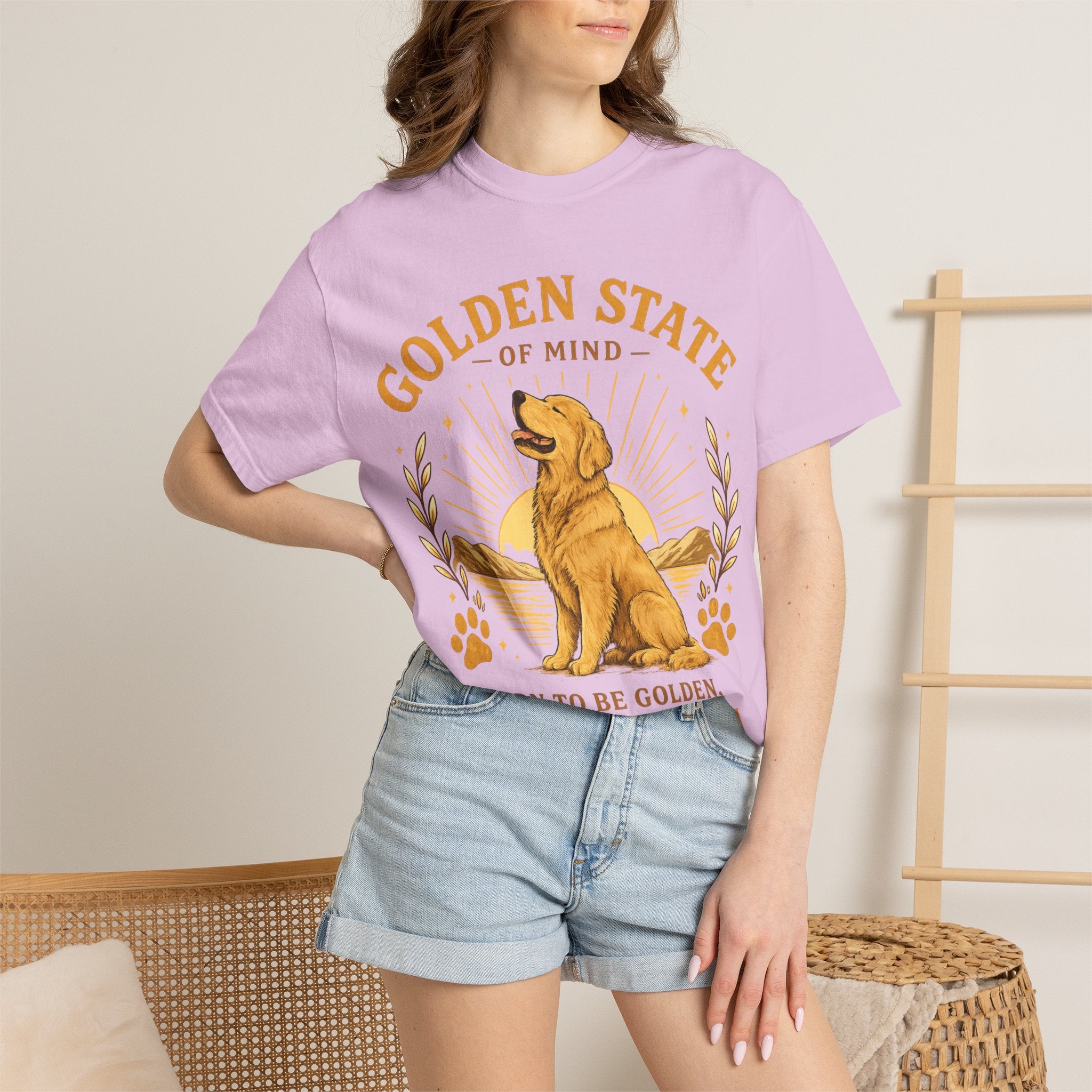 Golden Retriever Dog Lover T-Shirt for Men & Women