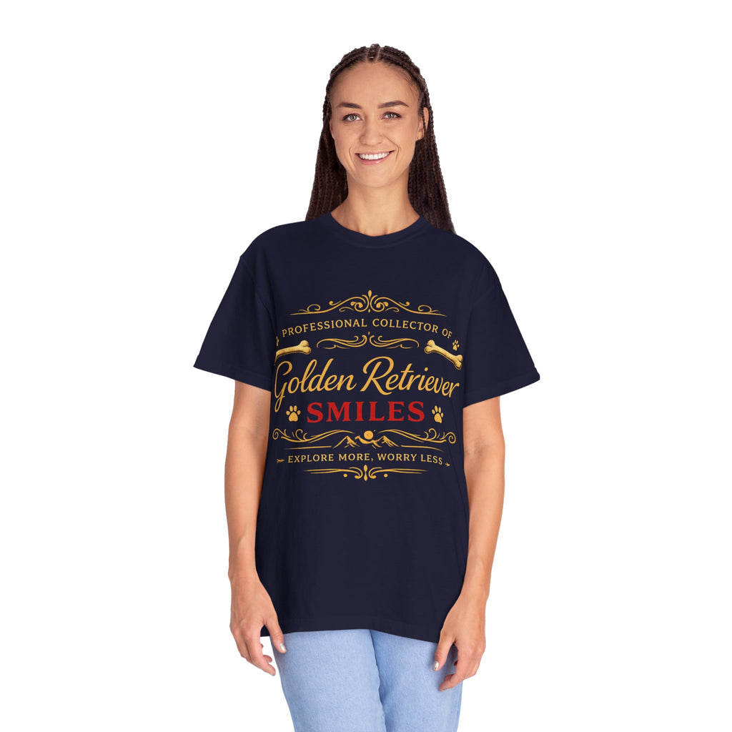 Golden Retriever Smiles T-Shirt