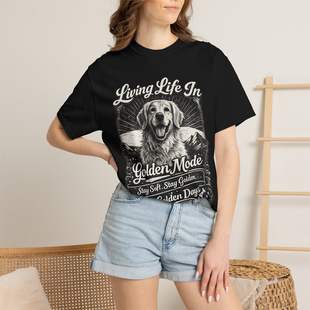 Golden Retriever Dog Lover Graphic T-Shirt