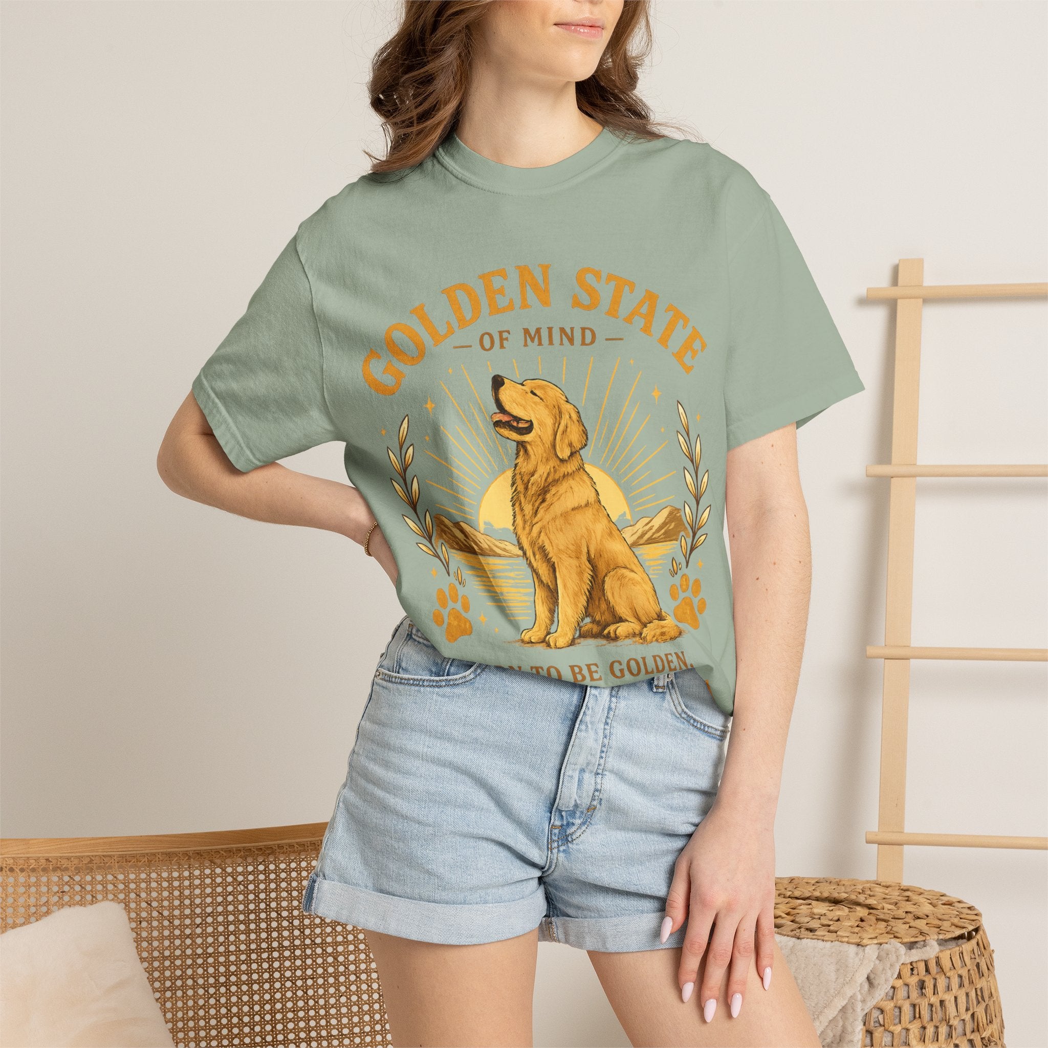 Golden Retriever Dog Lover T-Shirt for Men & Women