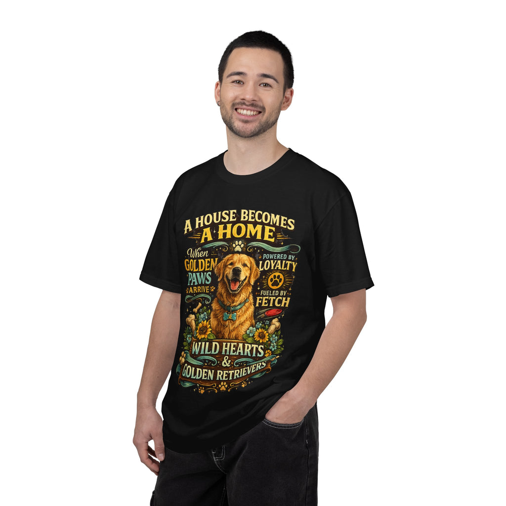 Golden Retriever Dog Mom & Dog Dad T-Shirt