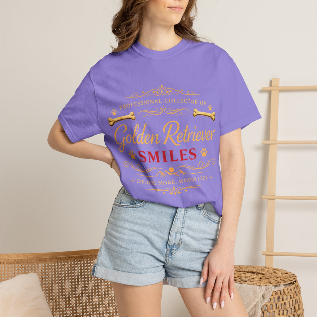 Golden Retriever Smiles T-Shirt