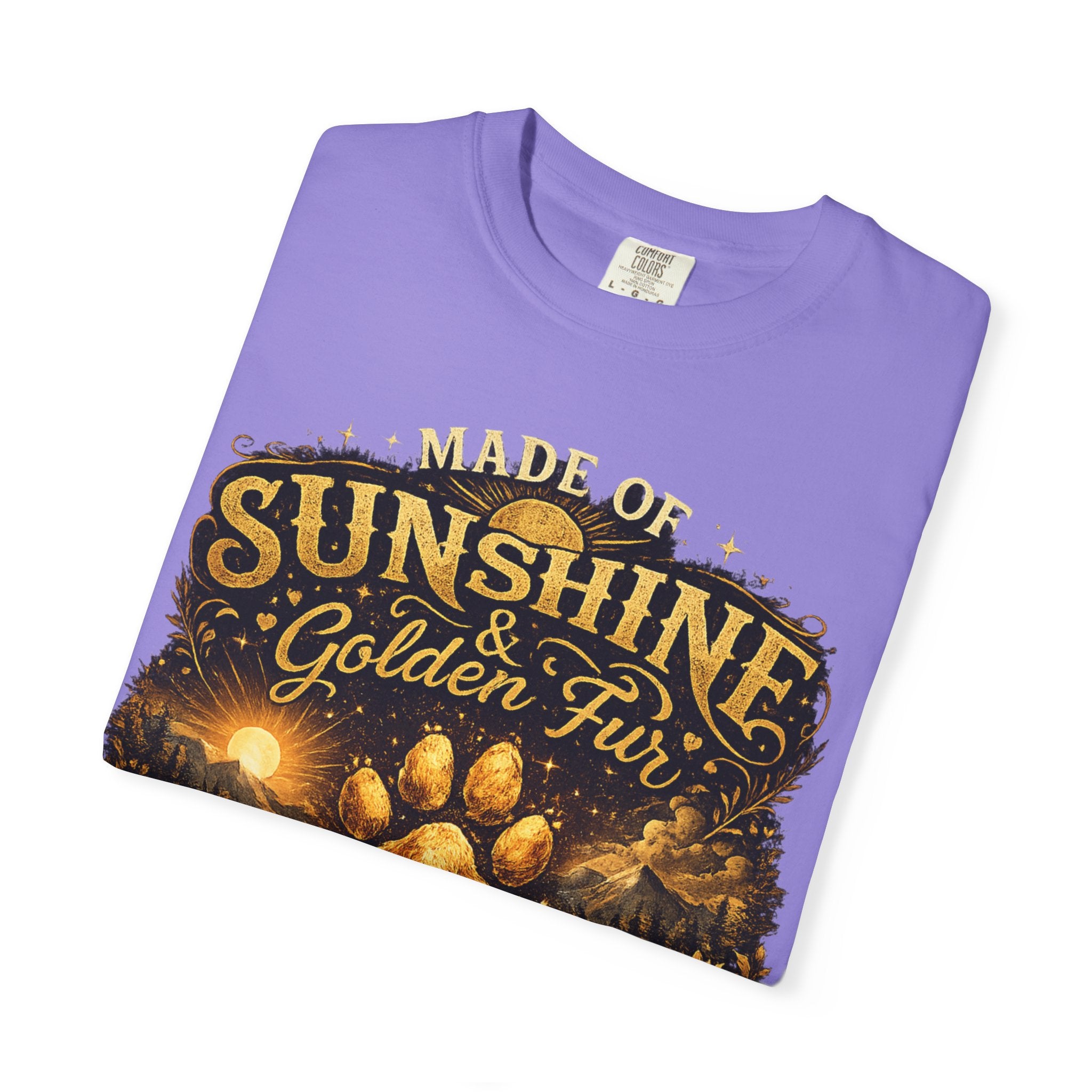 Golden Retriever Paw T-Shirt-T-Shirt-[Everwave Co Apparel