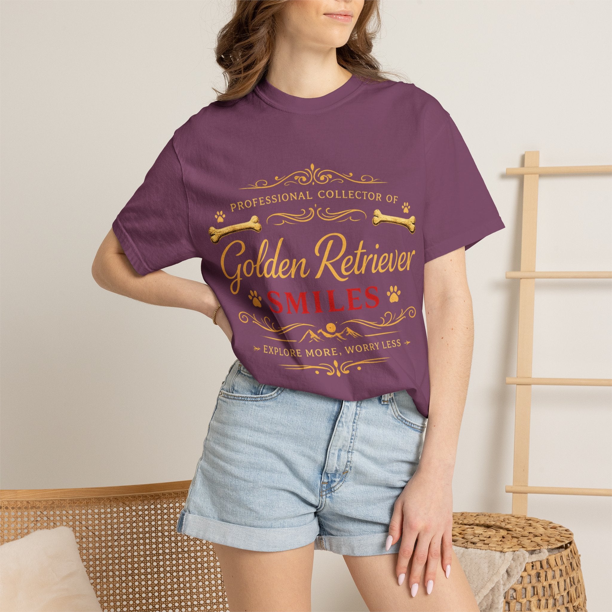 Golden Retriever Smiles T-Shirt