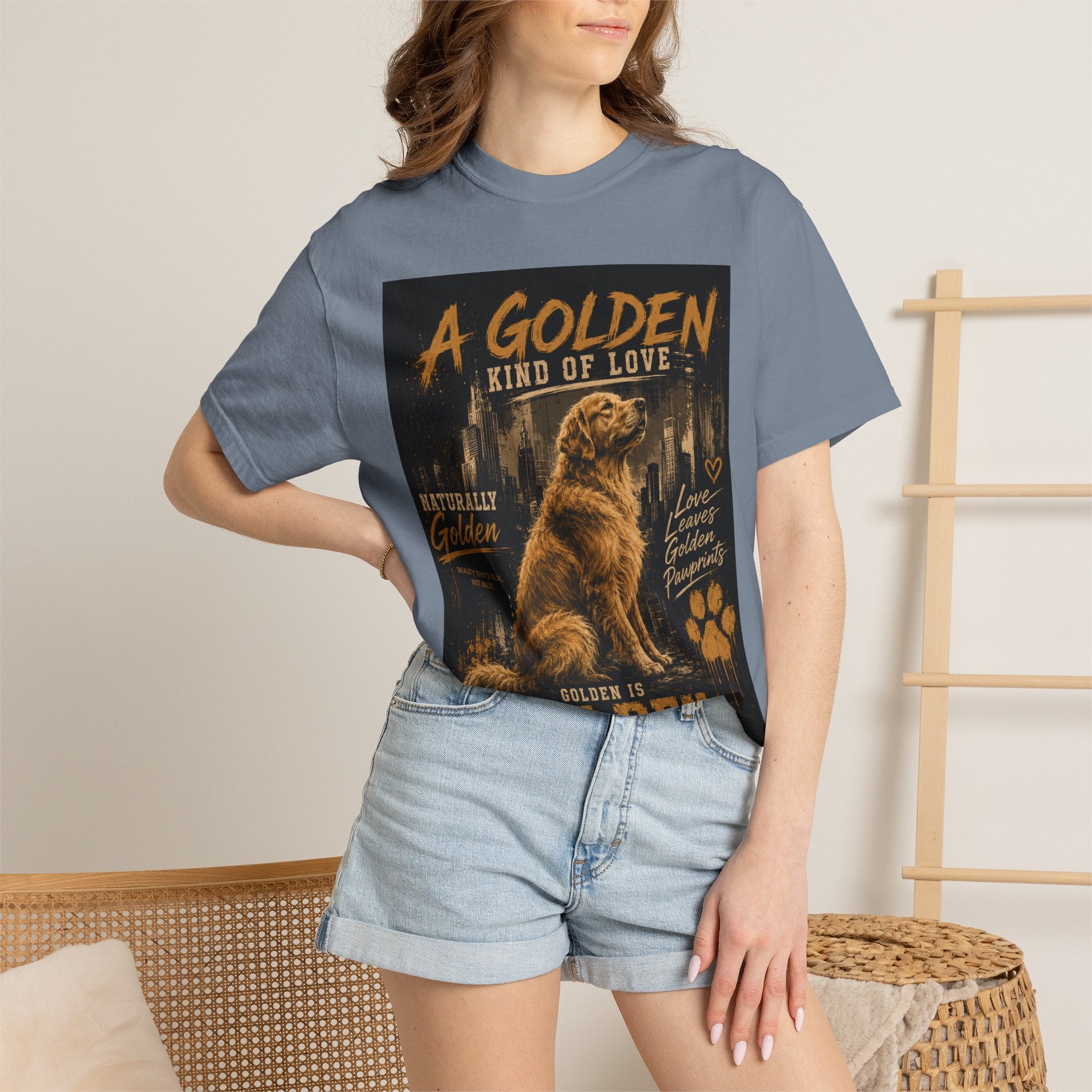Golden Retriever Vintage Dog T-Shirt