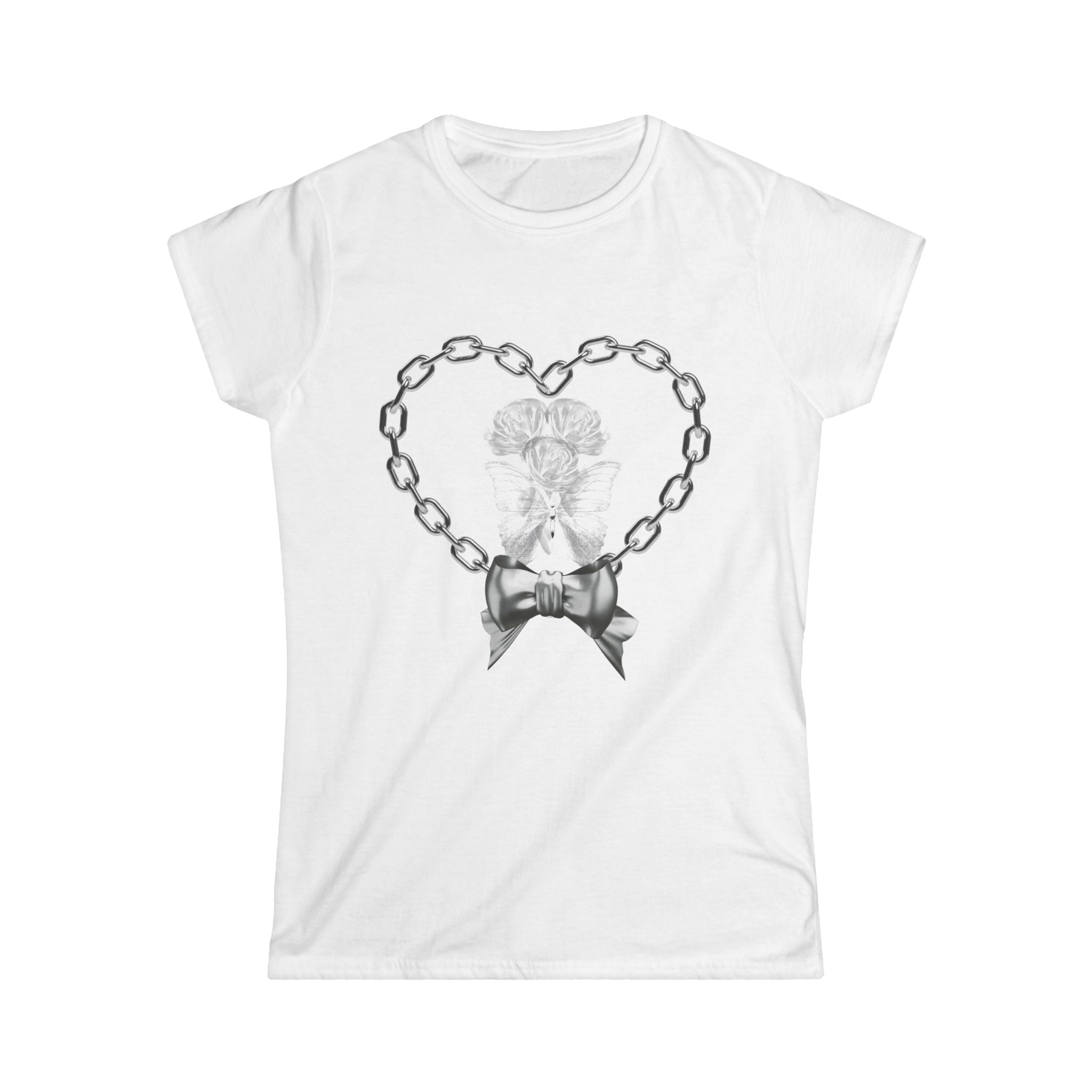 Heart Chain Bouquet Tee