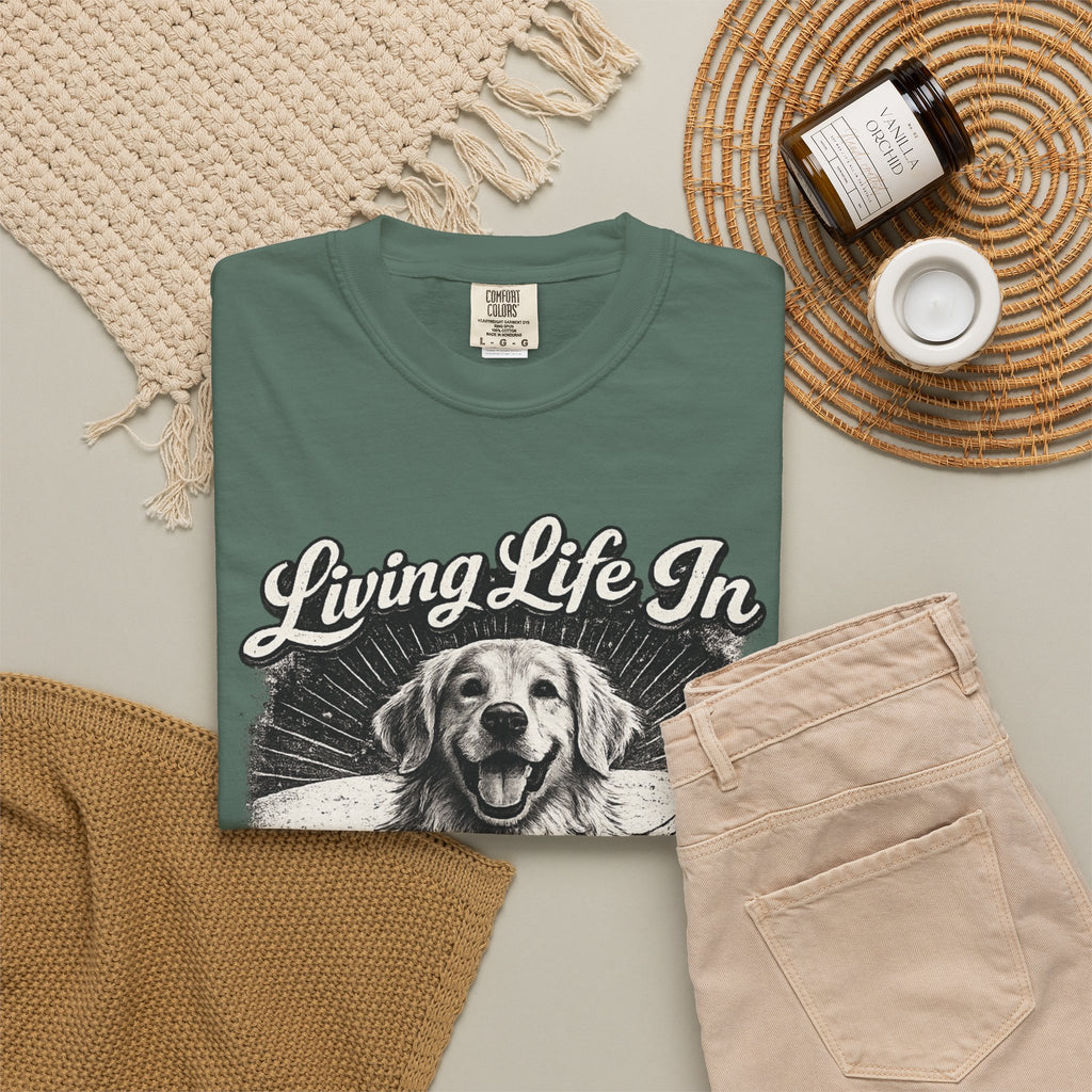 Golden Retriever Dog Lover Graphic T-Shirt