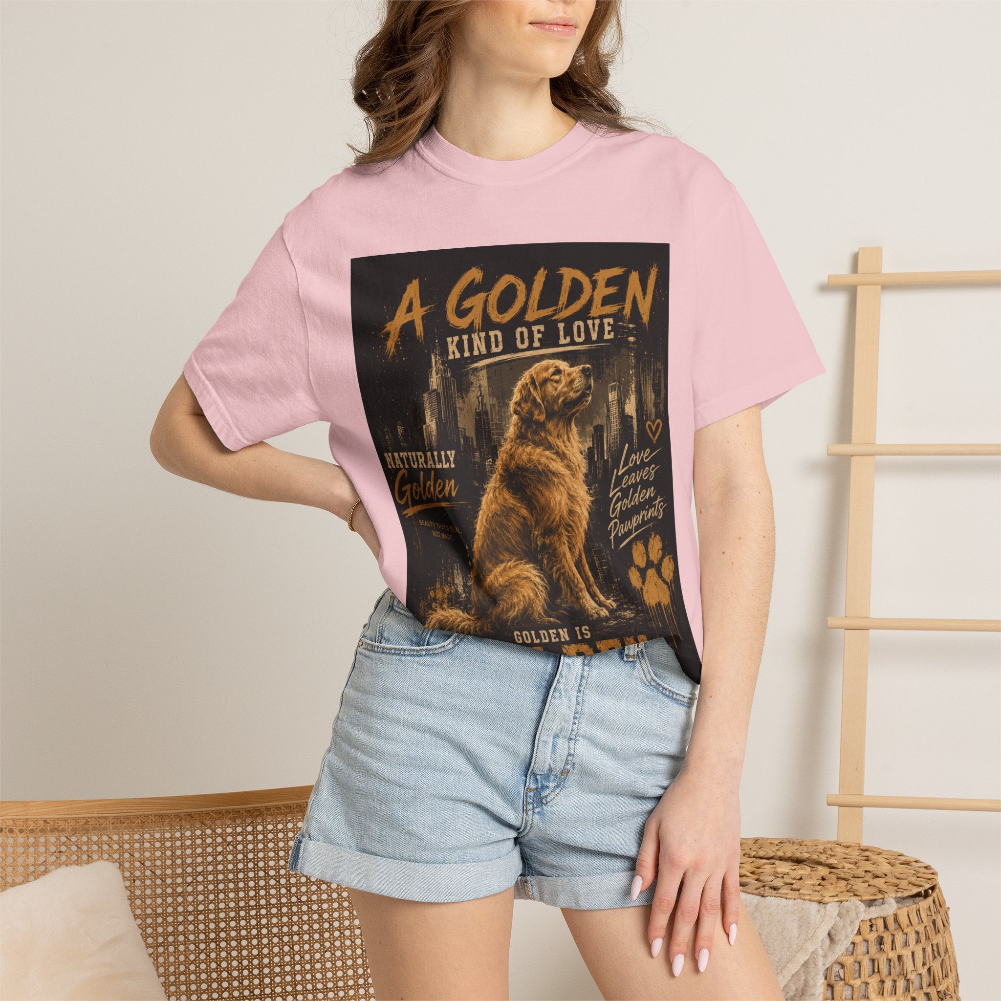 Golden Retriever Vintage Dog T-Shirt