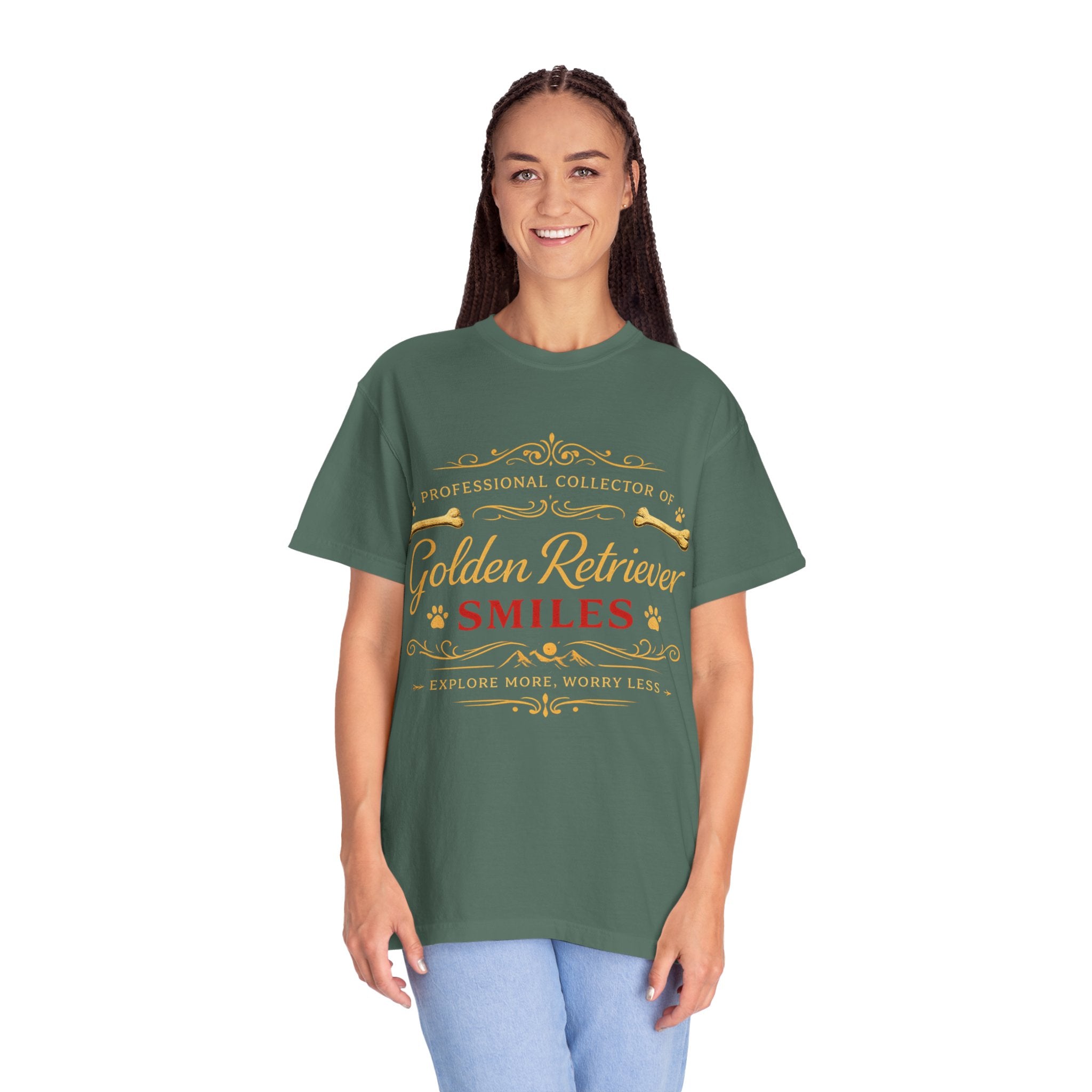 Golden Retriever Smiles T-Shirt
