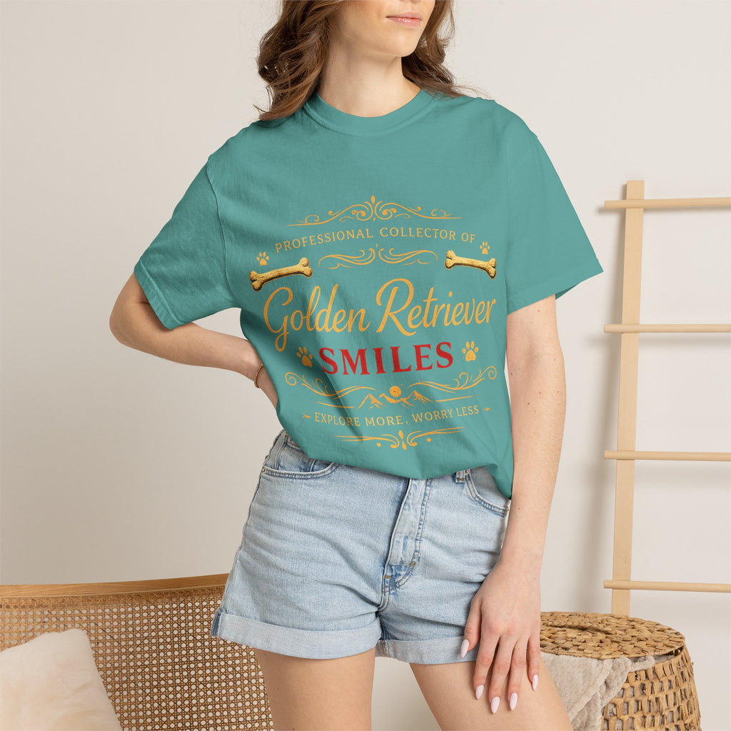 Golden Retriever Smiles T-Shirt