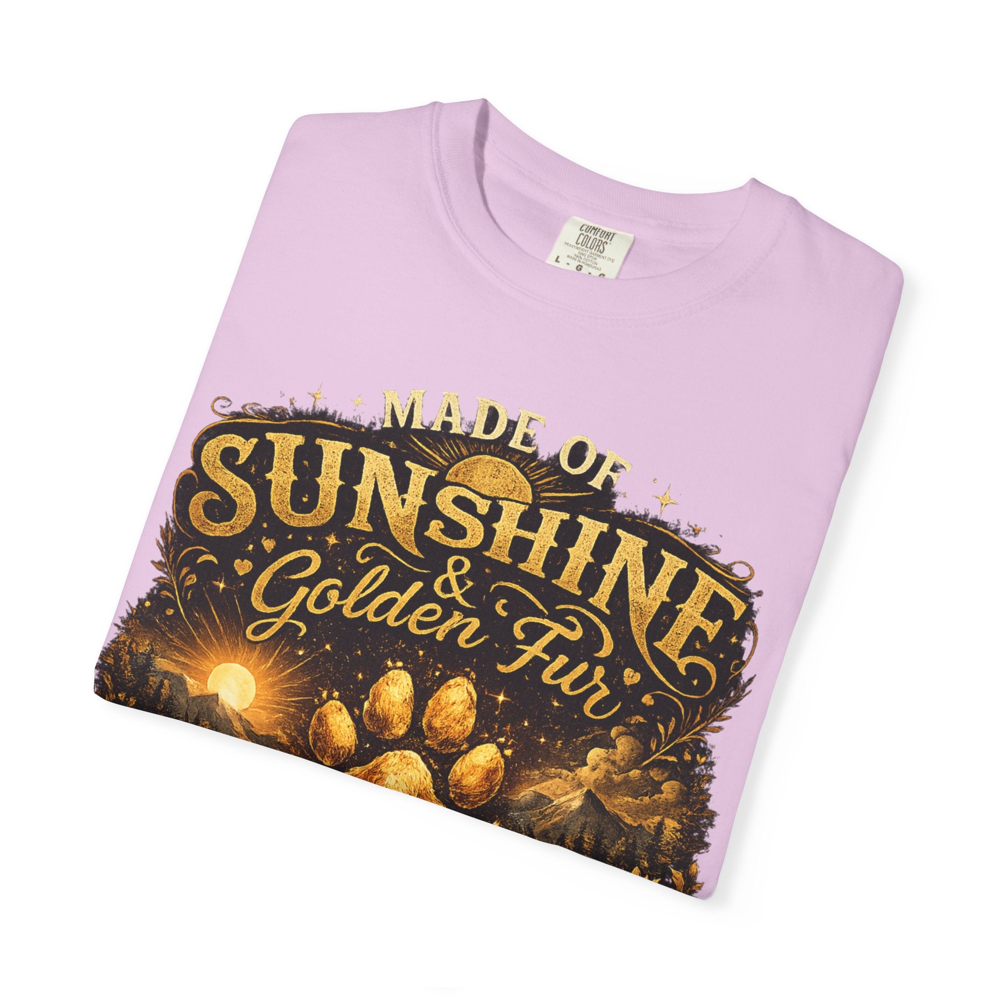 Golden Retriever Paw T-Shirt-T-Shirt-[Everwave Co Apparel