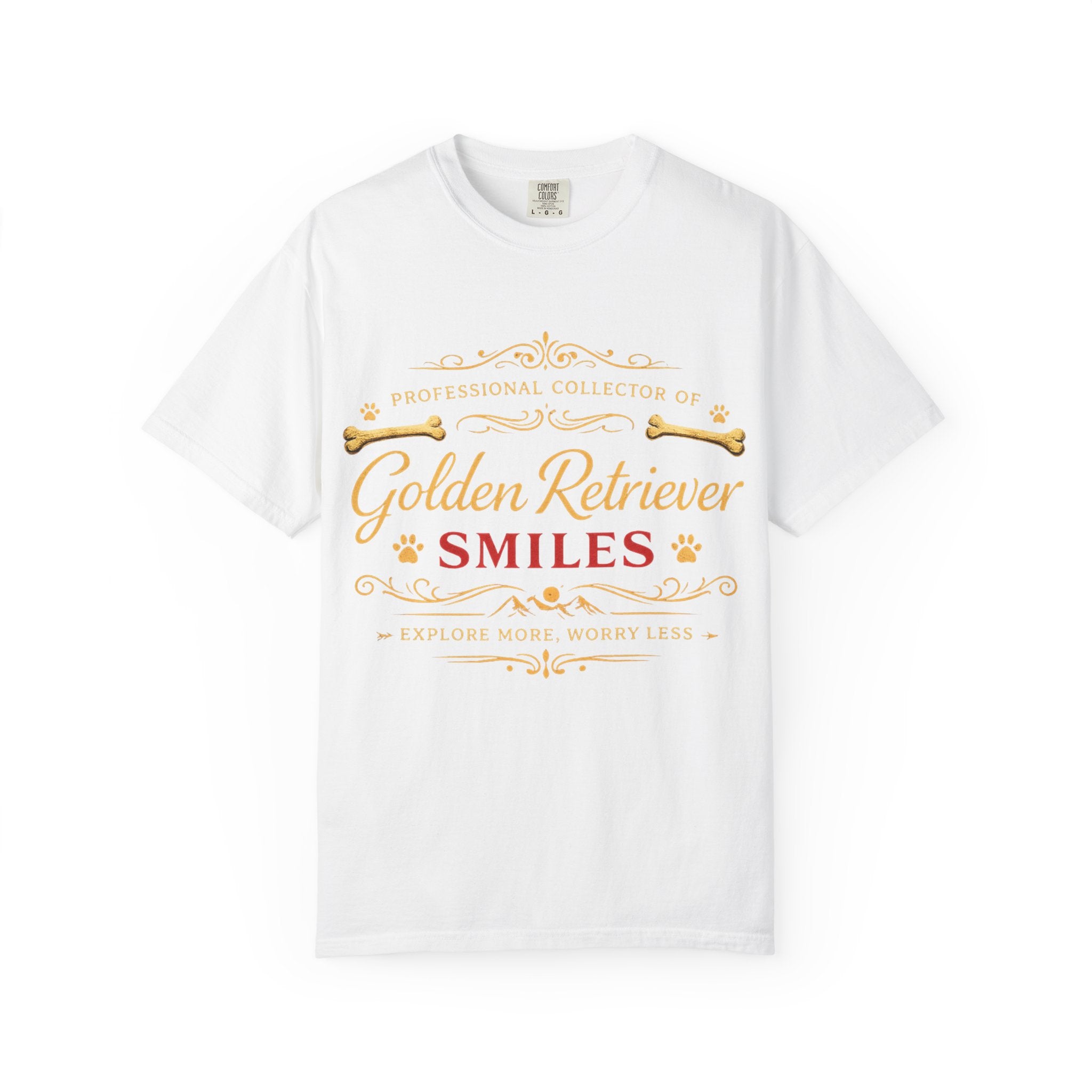 Golden Retriever Smiles T-Shirt