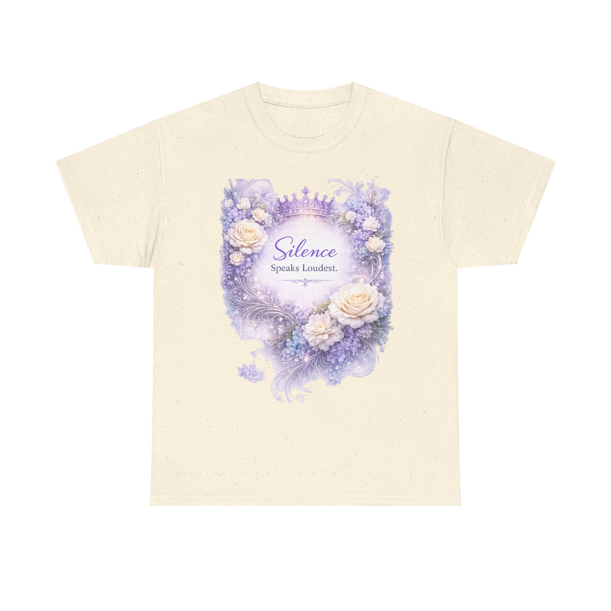 Floral 'Shine' Inspirational Tee