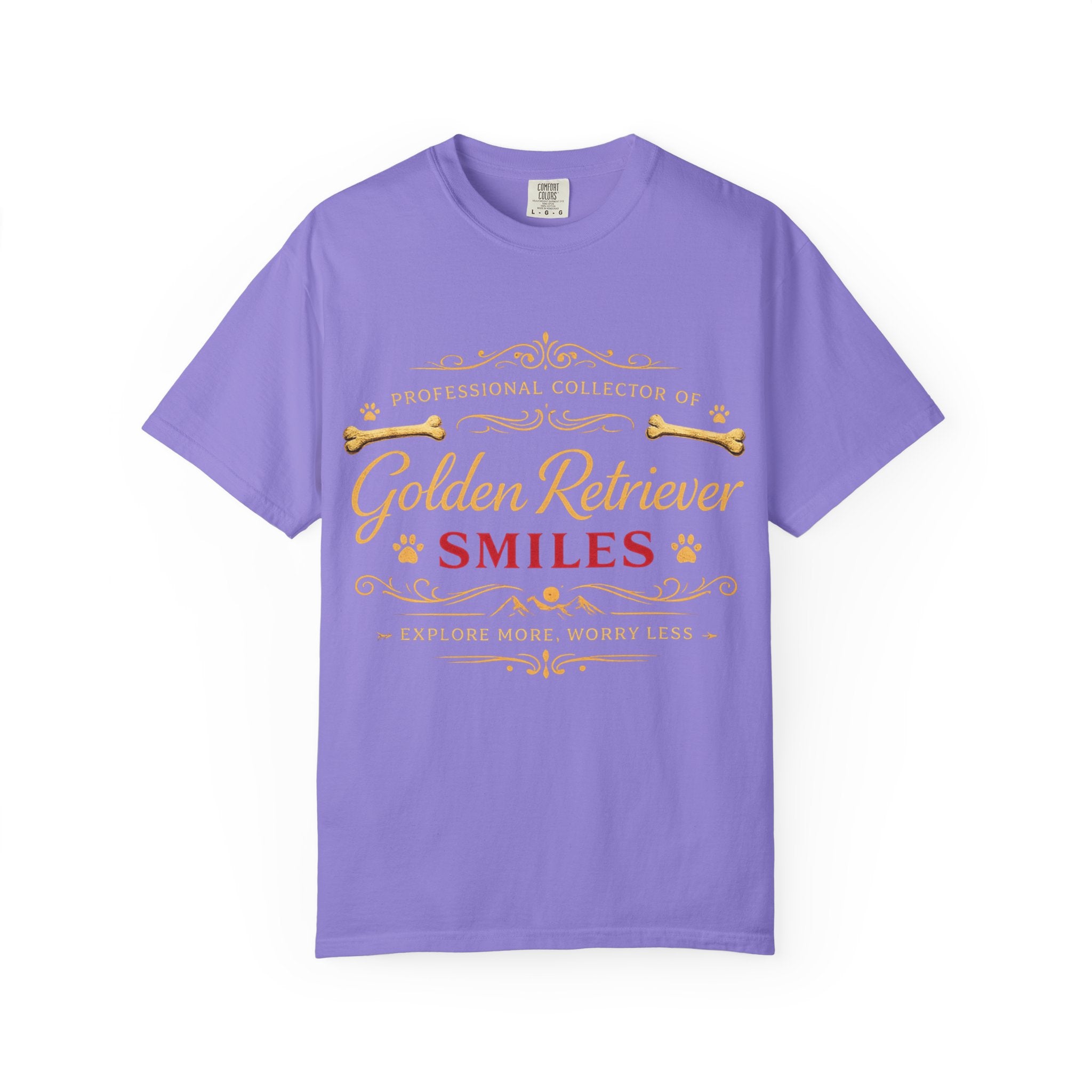Golden Retriever Smiles T-Shirt