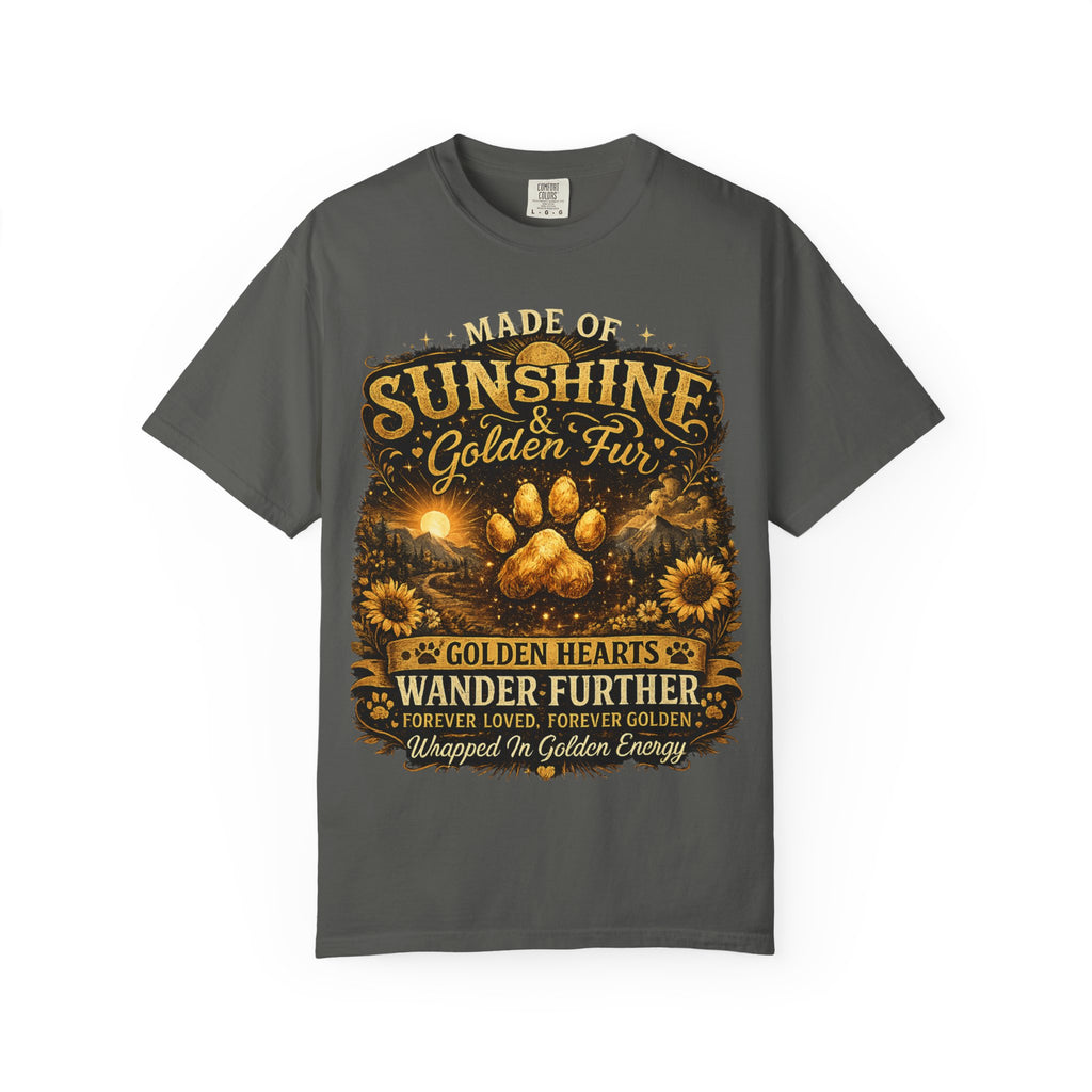 Golden Retriever Paw T-Shirt-T-Shirt-[Everwave Co Apparel