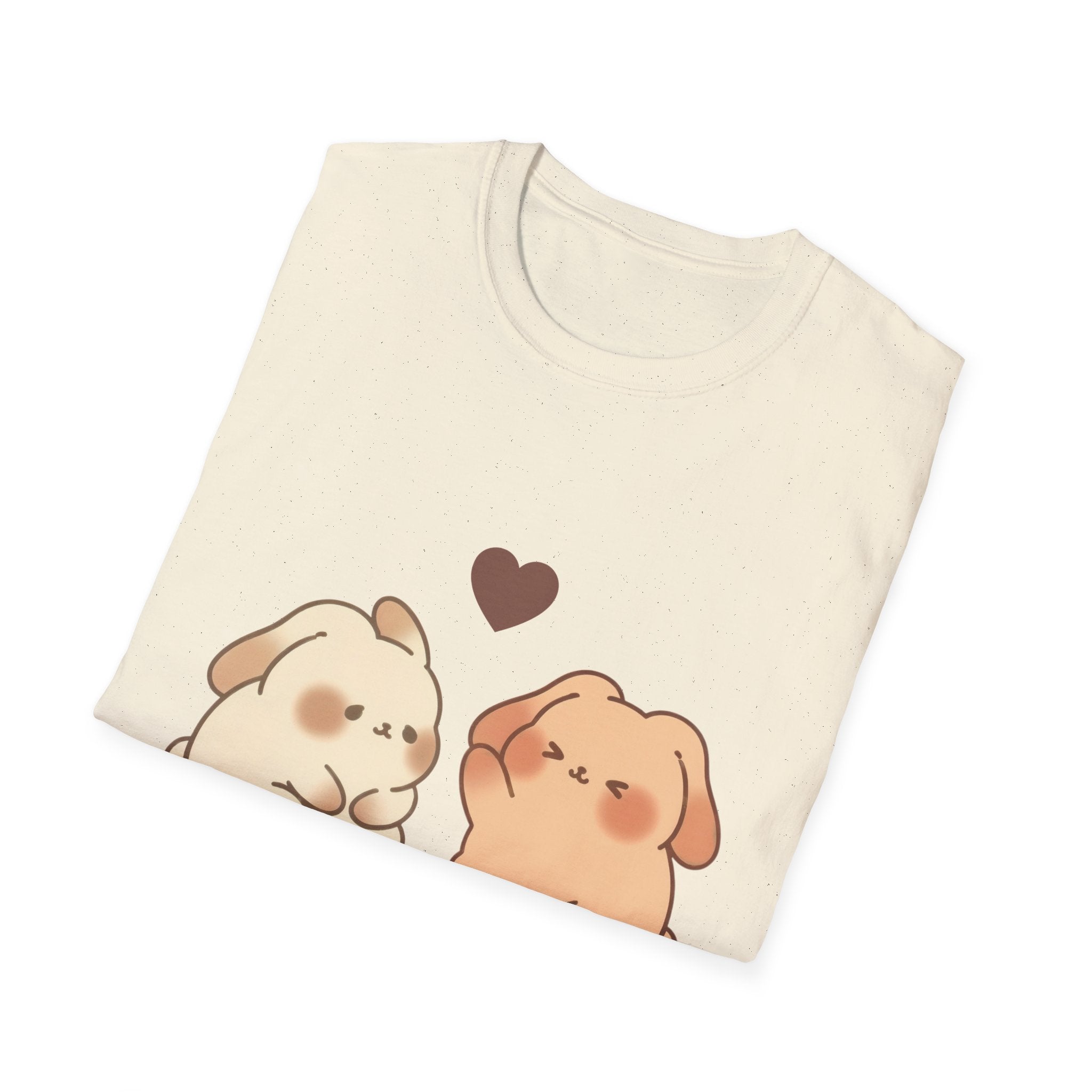 Cute Bunny Couple T-Shirt-T-Shirt-Everwave Co Apparel