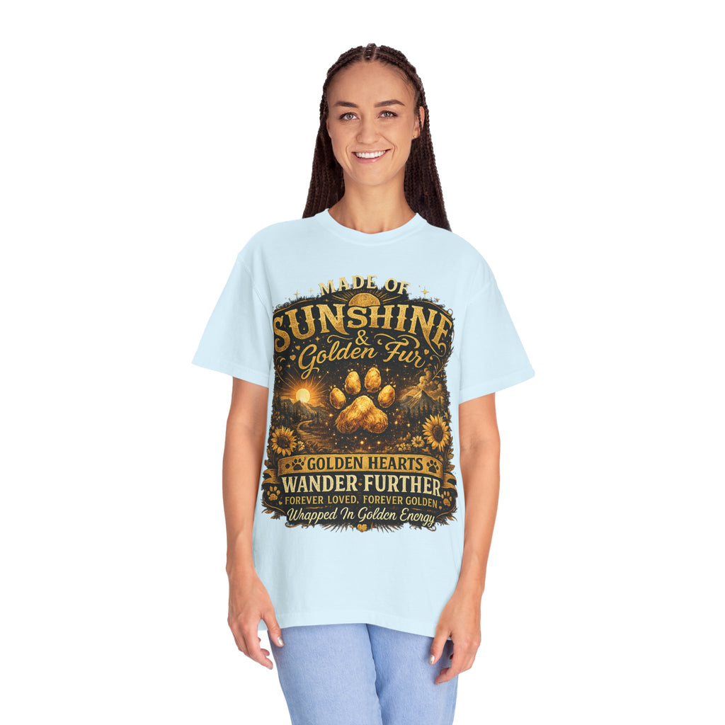 Golden Retriever Paw T-Shirt-T-Shirt-[Everwave Co Apparel