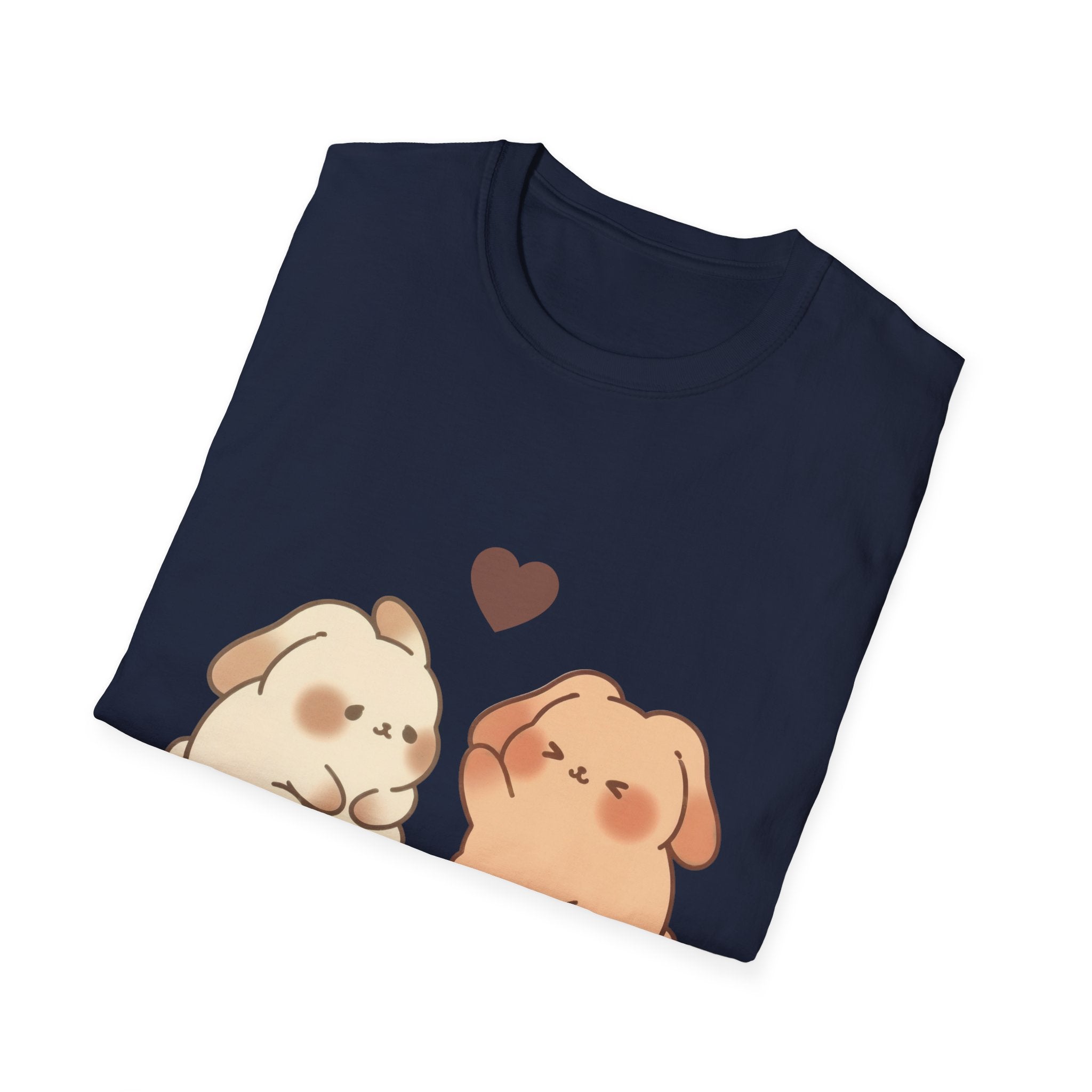 Cute Bunny Couple T-Shirt-T-Shirt-Everwave Co Apparel