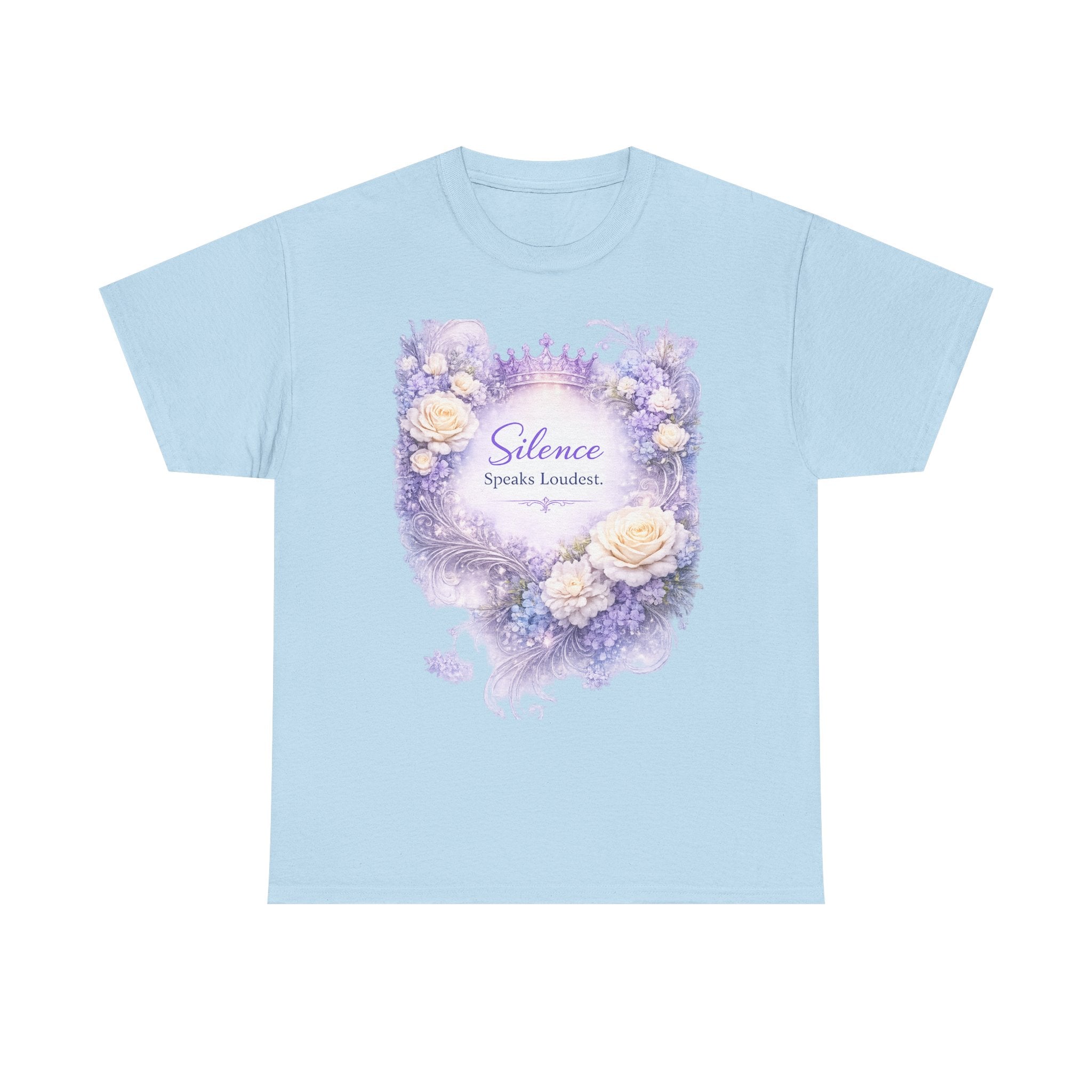 Floral 'Shine' Inspirational Tee