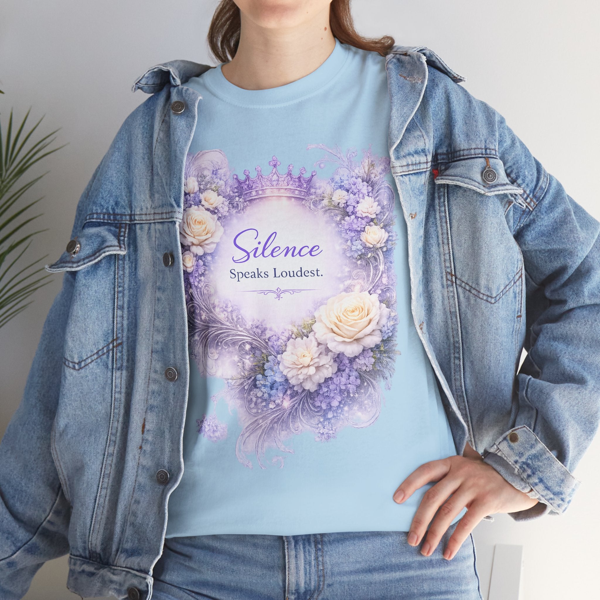 Floral 'Shine' Tee-T-Shirt-Everwave Co Apparel