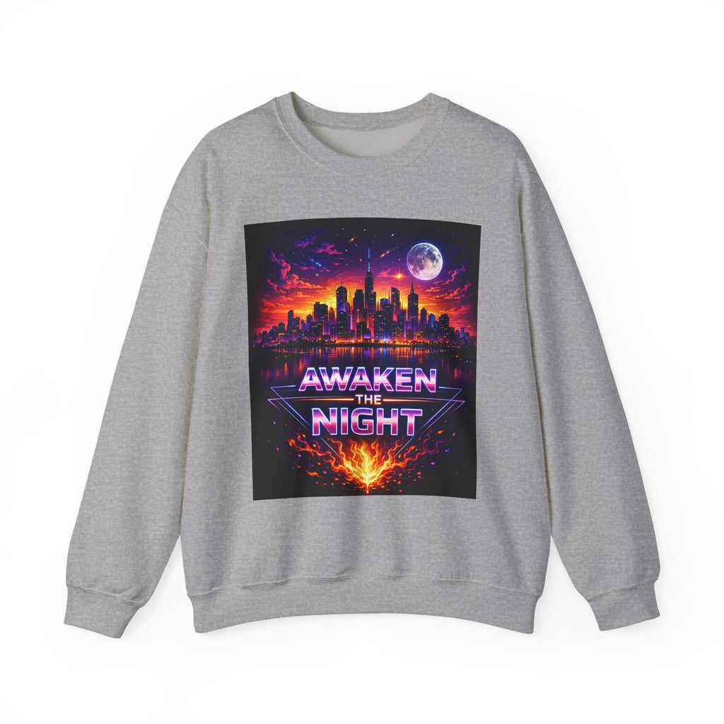 Awaken the Night Sweatshirt-Sweatshirt-Everwave Co Apparel