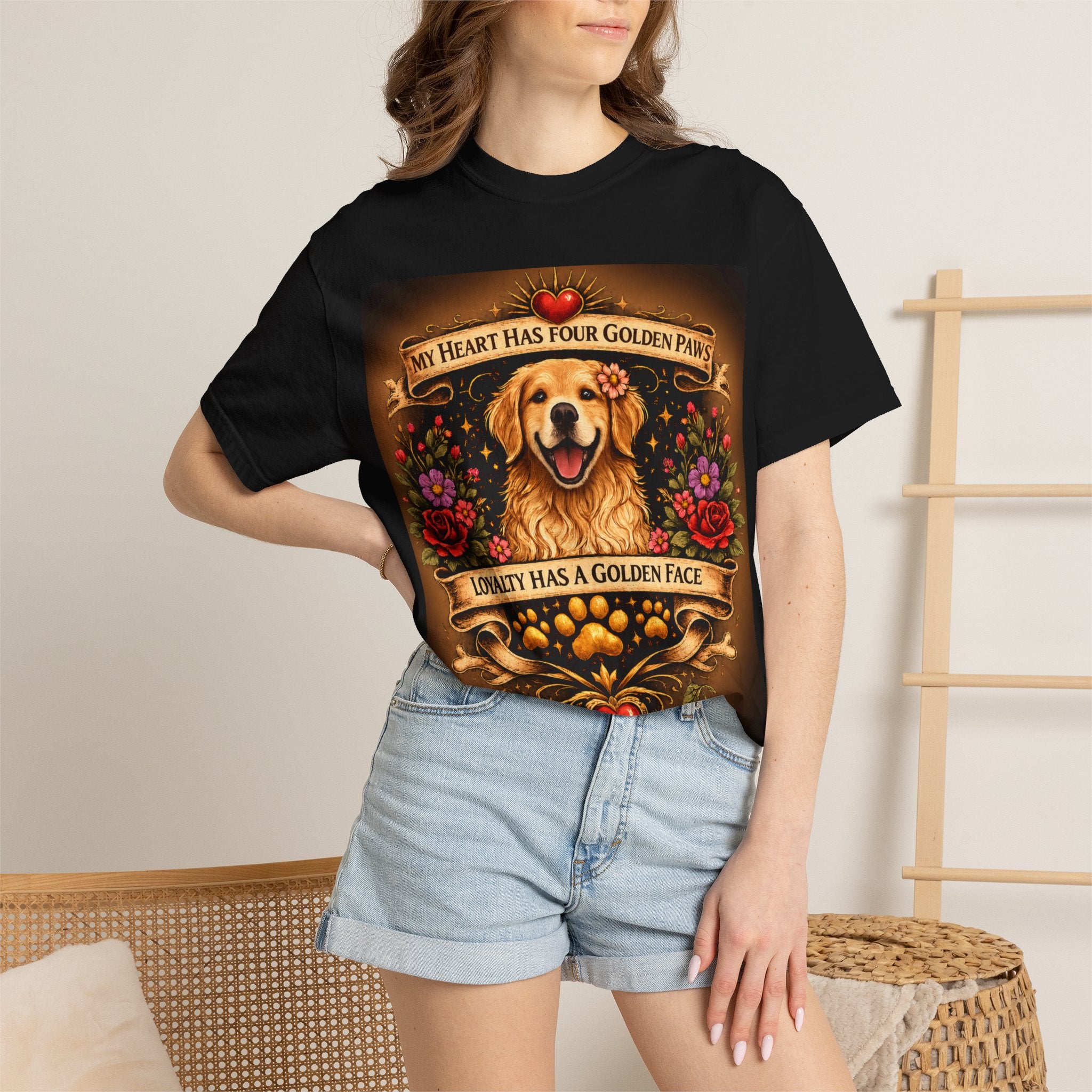 Golden Retriever Lover T-Shirt-T-Shirt-[Everwave Co Apparel