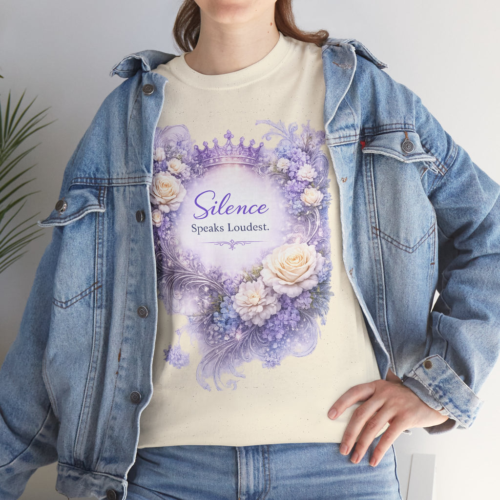 Floral 'Shine' Tee-T-Shirt-Everwave Co Apparel