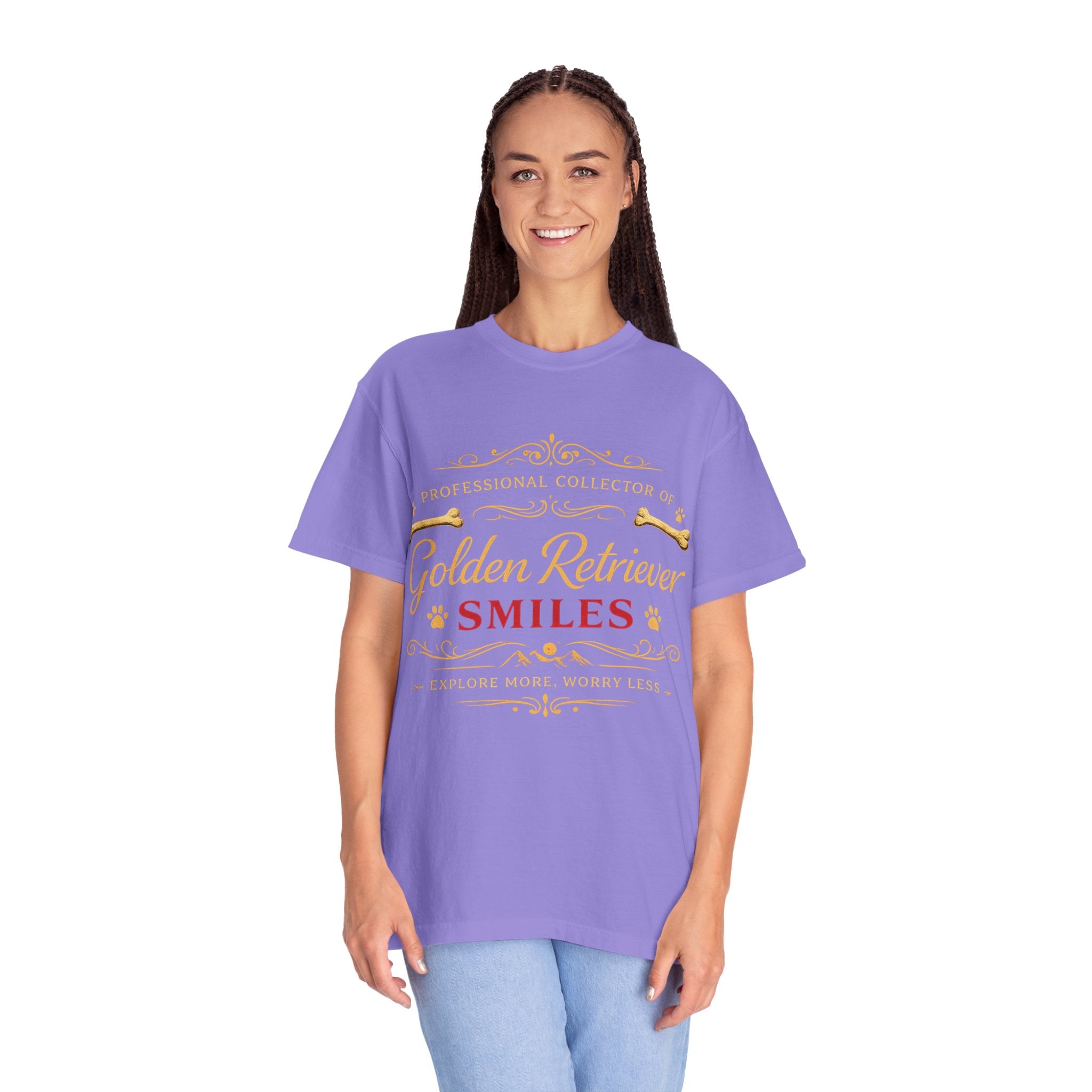 Golden Retriever Smiles T-Shirt