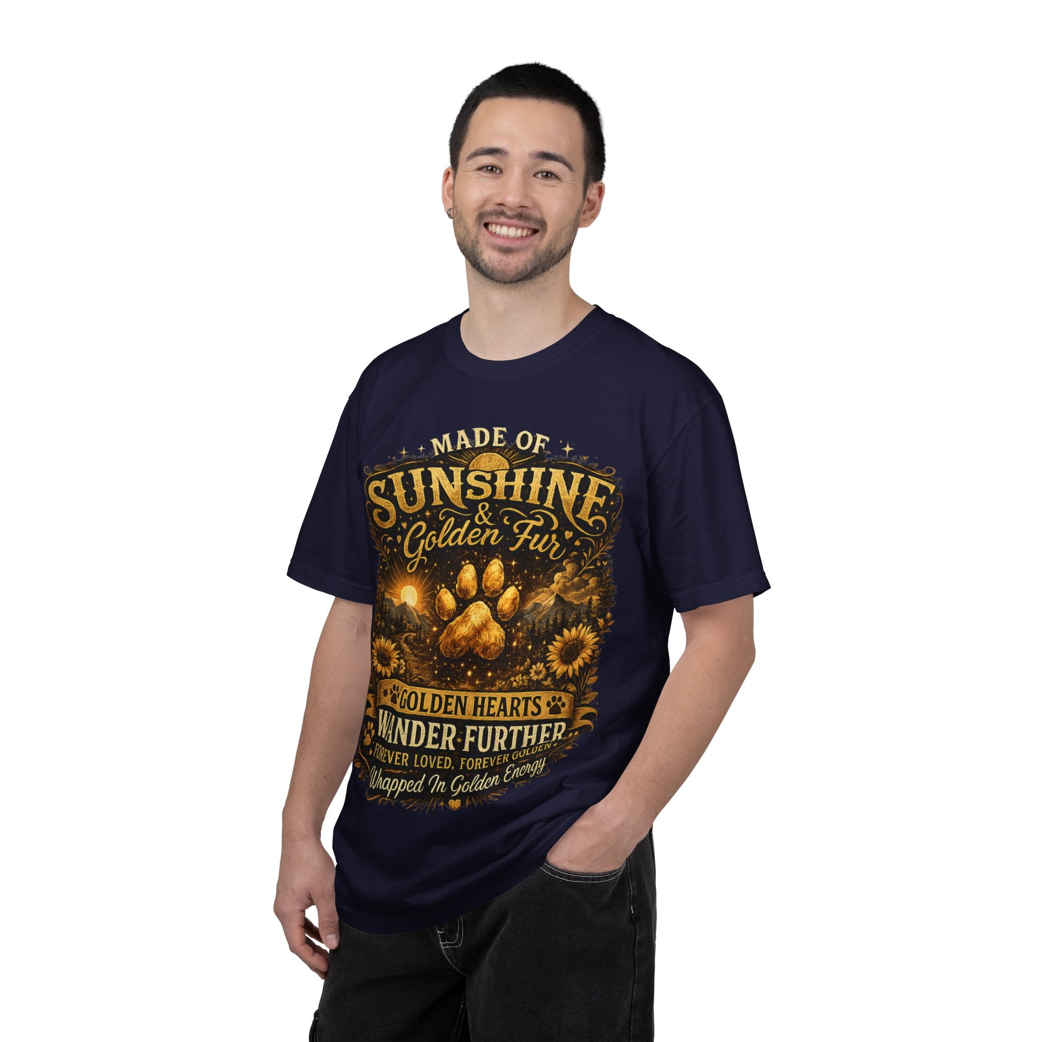 Golden Retriever Paw T-Shirt-T-Shirt-[Everwave Co Apparel