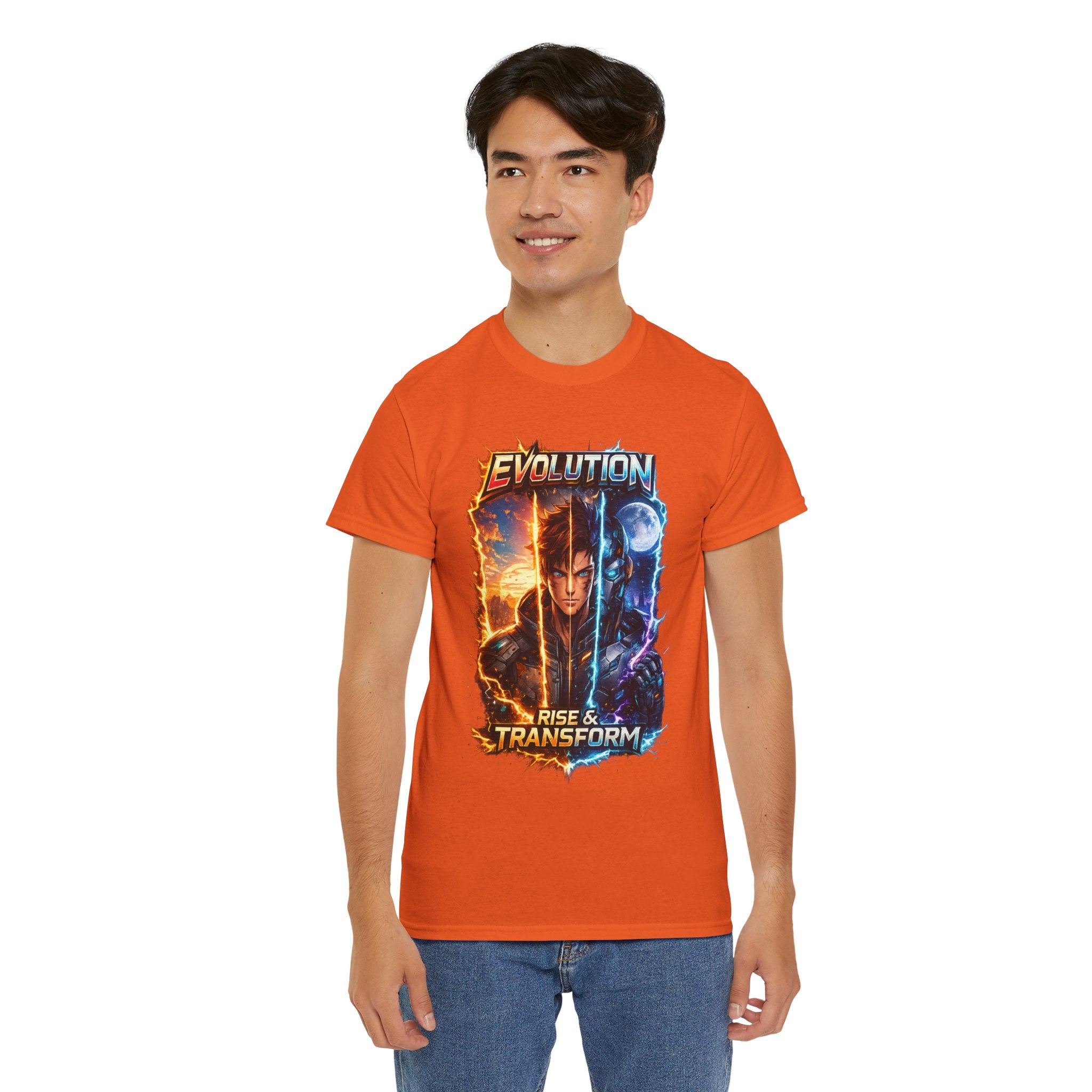 Evolution Rise & Transform Graphic Tee-T-Shirt-Everwave Co Apparel